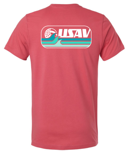 25 Beach Pro USAV SS-Vintage Red