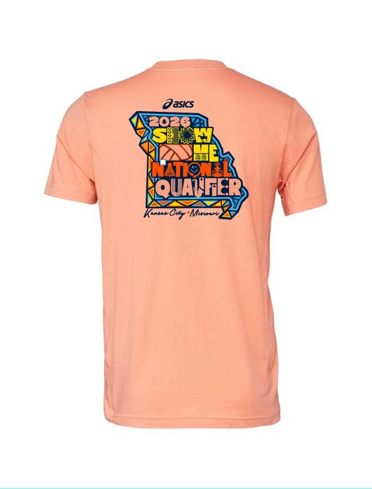 26 SMNQ ASICS SS Main Tee- Sand Dune