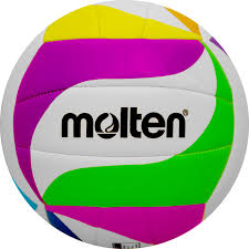 Molten Camp Ball-neon swirl