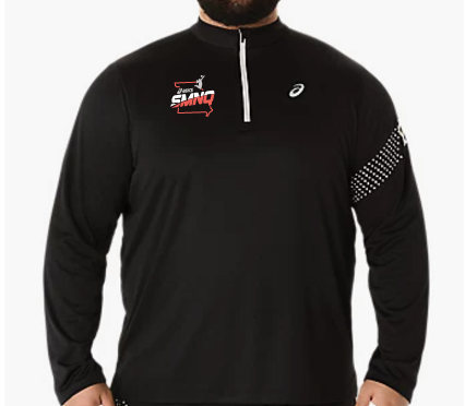 25 SMNQ ASICS M Icon LS 1/2 Zip
